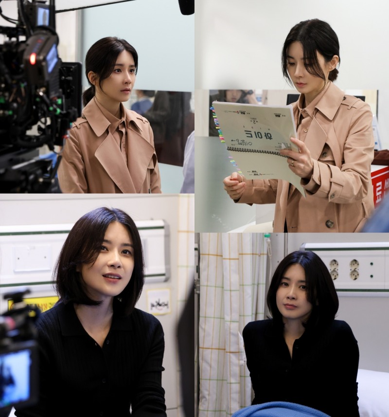 ‘하이드’ 이보영 비하인드 컷 공개…나문영 캐릭터를 위한 숨은 노력 포착