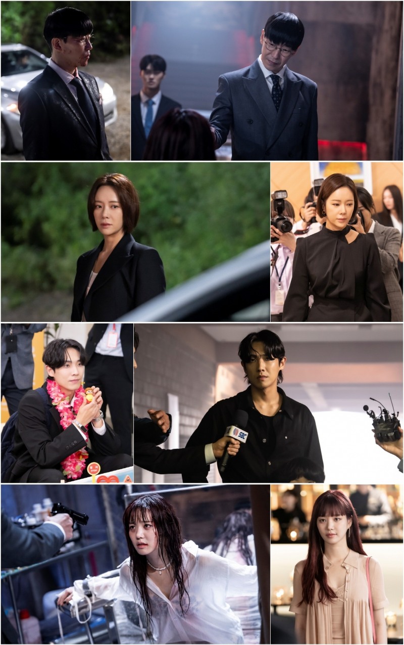 ‘7인의 부활’ 엄기준X황정음X이준X이유비, 美친 열연으로 완성한 ‘연기 맛집’ 미공개 컷 공개