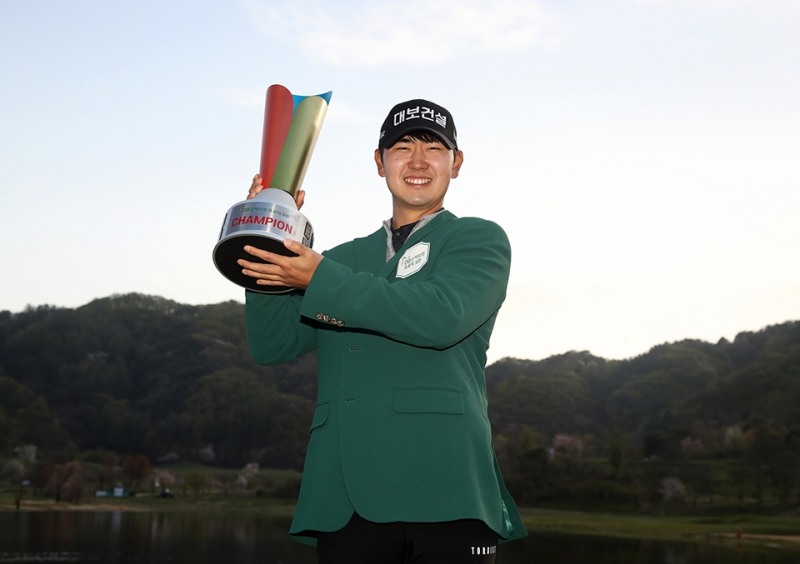 타이틀 방어에 도전하는 디펜딩 챔피언 고군택 사진=KPGA