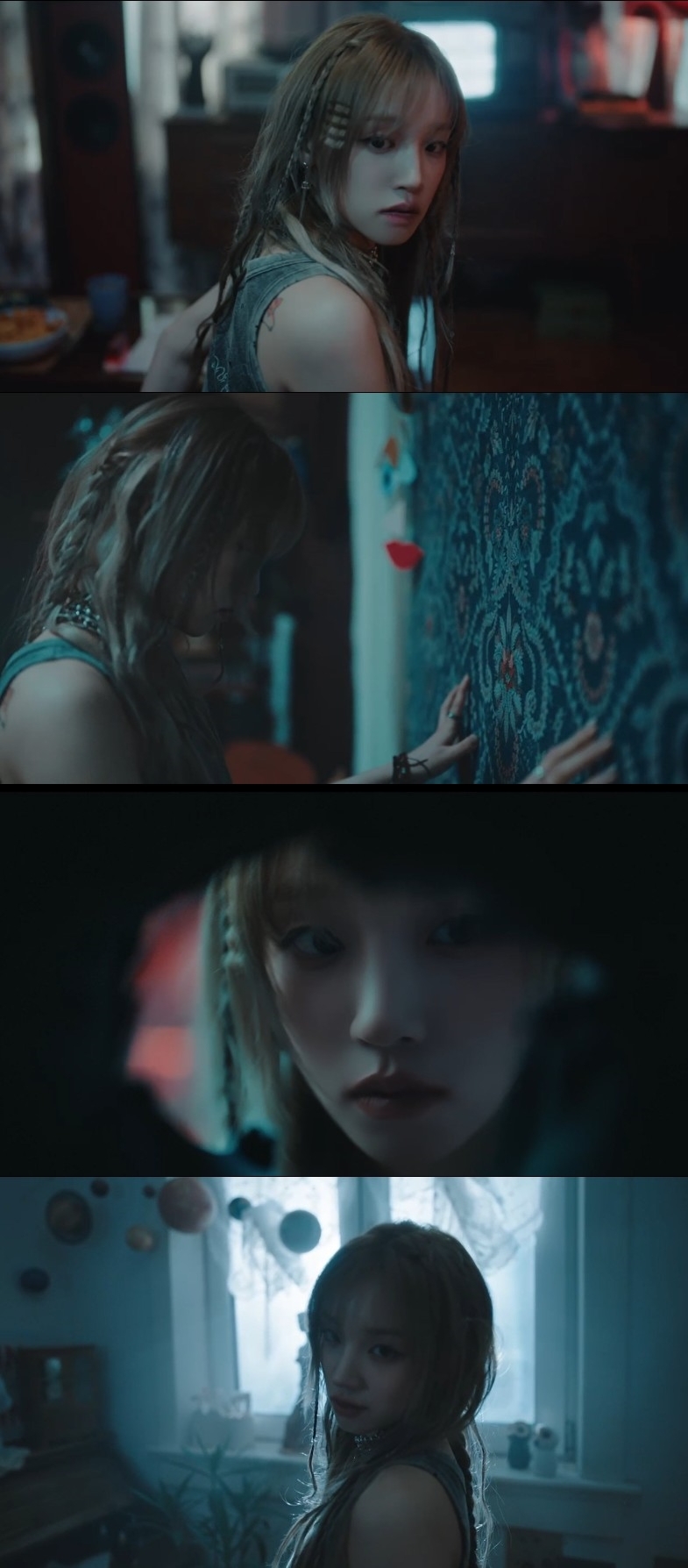 (여자)아이들 우기, 솔로 미니 1집 트레일러 공개…반전의 섬뜩한 분위기