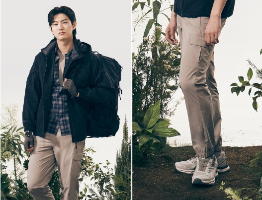 레드페이스 남성 봄 아웃도어룩