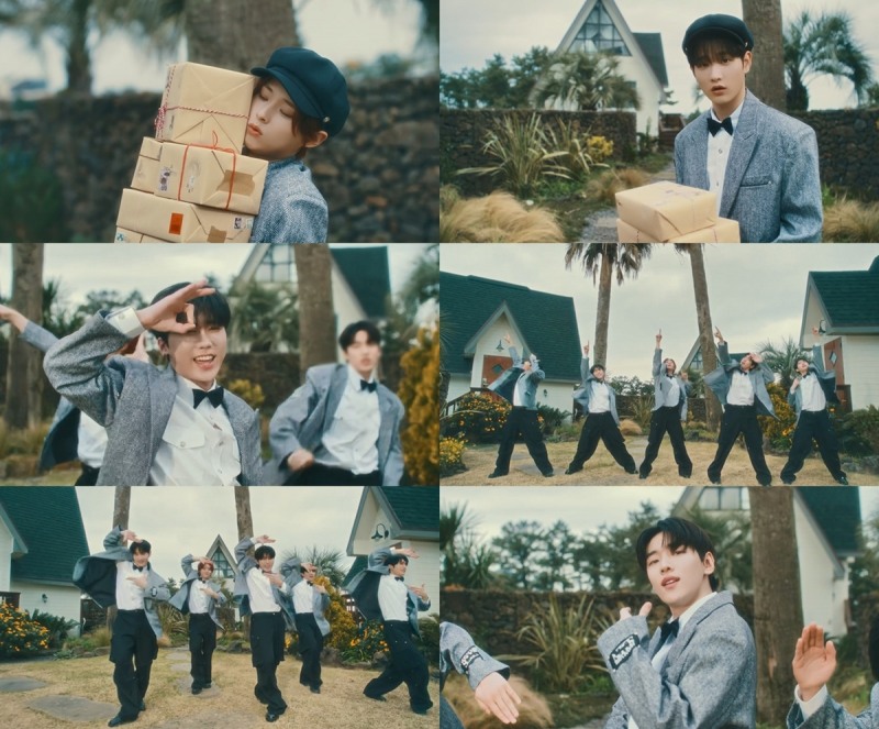 DKZ, 신곡 'Like a Movie' 뮤직비디오 티저 공개…재기발랄 '슬레이트 춤' 눈길