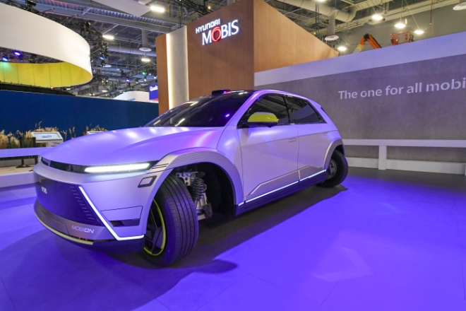 현대모비스가 EVS37에서 국내에 처음 선보이는 미래 모빌리티 실증차 ‘모비온’ / 사진=현대모비스 제공