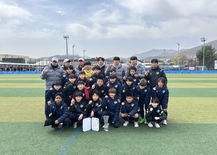 평택시티즌FC U12, ‘경기도 꿈나무 축구대회’ 3위