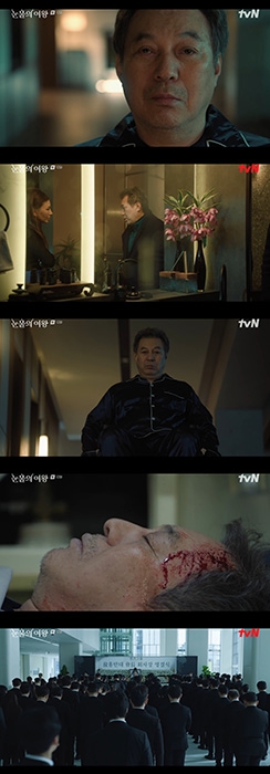 ‘눈물의 여왕’ 김갑수 죽음 엔딩…관록의 연기 빛났다