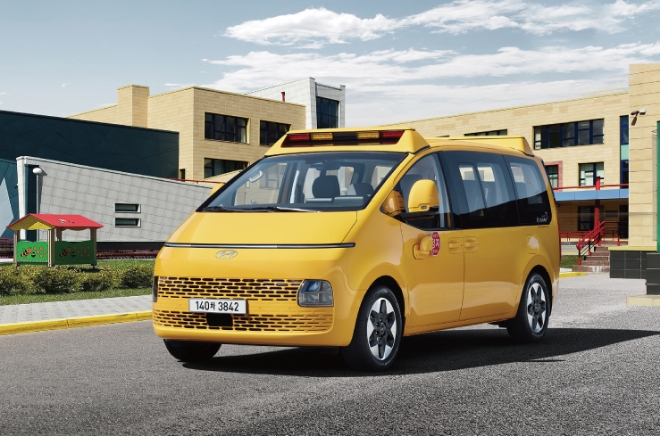 사진=현대차 어린이 전용 통학 차량인 스타리아 '킨더'(Kinder)