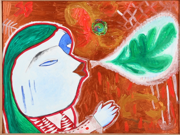 Alice Hope 1801, Acrylic on canvas, 78x108cm, 2018