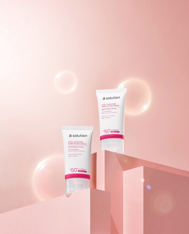 애경산업 에이솔루션, '수분 선크림 2종' 출시