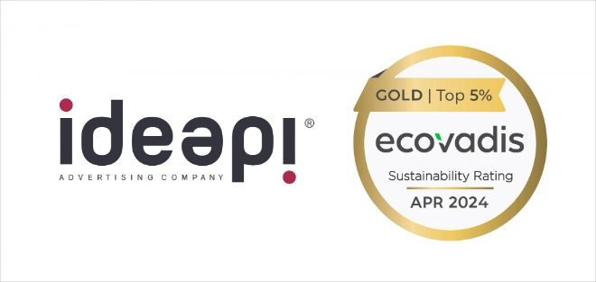 크리에이티브 컨텐츠 그룹 아이디어파이, 에코바디스 TOP5% ‘골드메달’ 획득