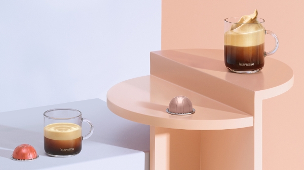 네스프레소 ‘커피 플러스 진생 딜라이트(왼쪽)∙비비다(오른쪽)’ 커피 이미지(사진제공=네스프레소)