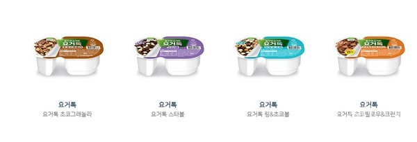 풀무원다논주식회사의요거톡전제품들