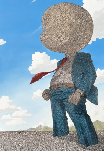 이미지=Diaf 2024 프리뷰 인 서울에 전시되는 최형길 작가의 '바벨'