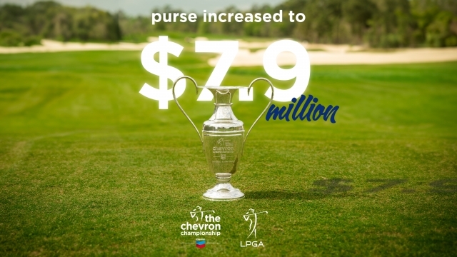 총상금이 280만 달러 증액된 셰브론 챔피언십