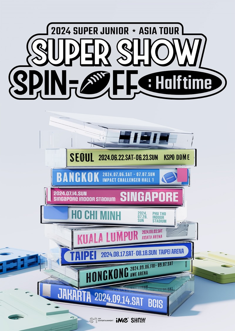 슈퍼주니어, ‘슈퍼쇼 스핀오프’ 8개 지역 亞 투어 개최…6월 서울 공연으로 스타트