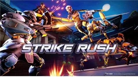 스코넥, XR 1인칭 슈팅게임 '스트라이크 러시' 메타 퀘스트 공식 출시