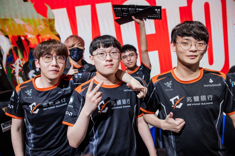 2022년 롤드컵 플레이-인에 참가했던 비욘드 게이밍(사진=라이엇 게임즈)