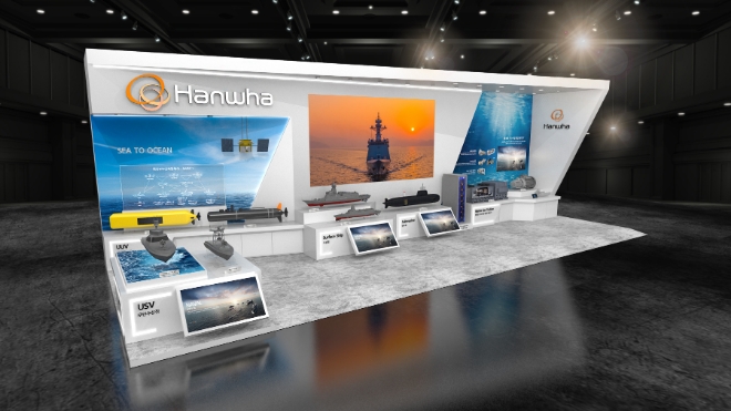 한화 방산 3사 공동 전시관 조감도 / 사진=한화 제공