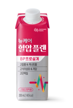 대상웰라이프, 고혈압환자용 균형영양식 뉴케어 ‘혈압플랜’ 출시