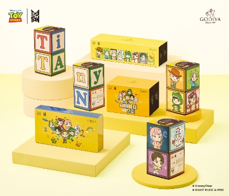 고디바, 방탄소년단 캐릭터 '타이니탄 as 토이 스토리 에디션' 출시