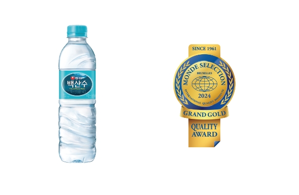 백산수, 2024 ‘몽드 셀렉션’ 대상 이미지