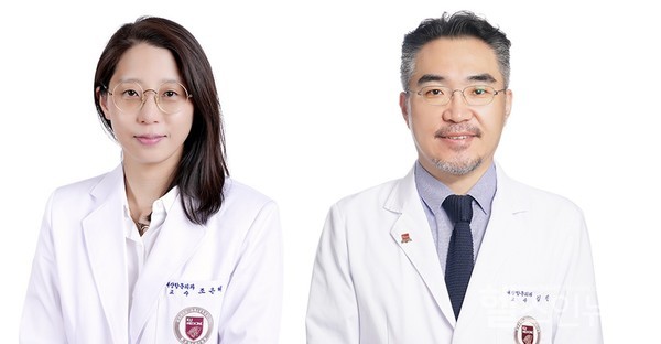 (왼쪽부터)고려대학교안암병원대장항문외과조은혜,김진교수