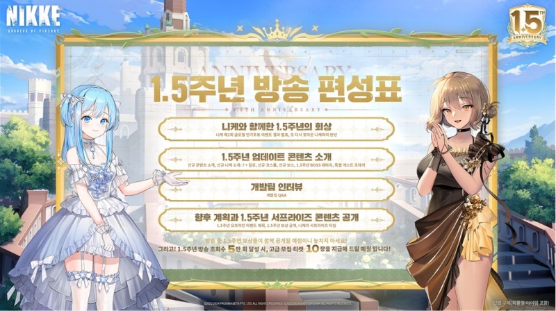 글로벌 히트작 '승리의 여신: 니케', 1.5주년 업데이트로 역주행 노린다