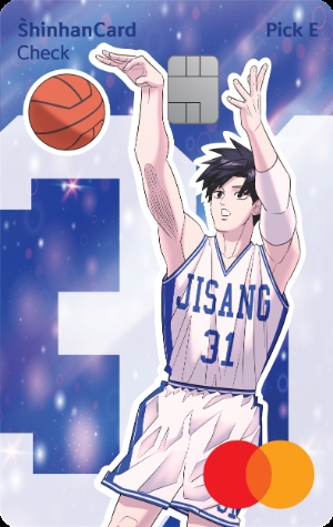 신한 Pick E 캐릭터형 체크카드. / 이미지=신한카드 제공