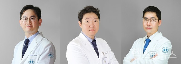(왼쪽부터)세란병원척추내시경센터김지연센터장,최수용과장,김경모과장