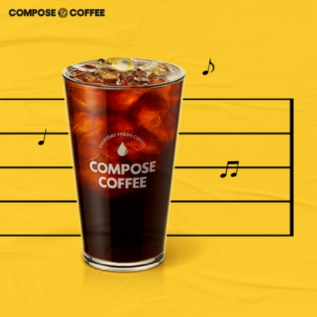 컴포즈커피, 디카페인 아메리카노 판매량 前年比 60%↑