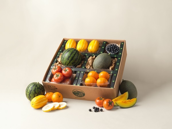 첫 구독 시 2만원 할인적용 및 3만원에 판매되는 농협과일맛선 6종세트 5월 구성