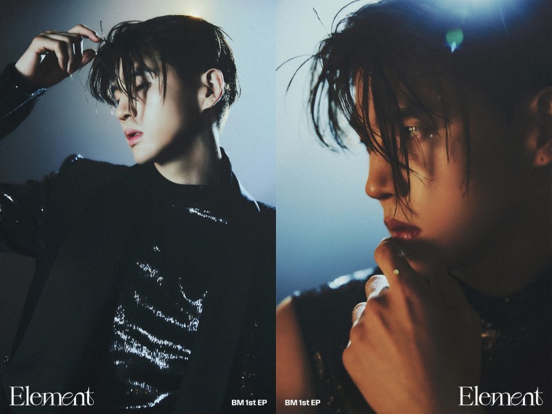 카드(KARD) BM, 첫 EP 'Element' 콘셉트 포토 공개…스타일리시한 매력 과시