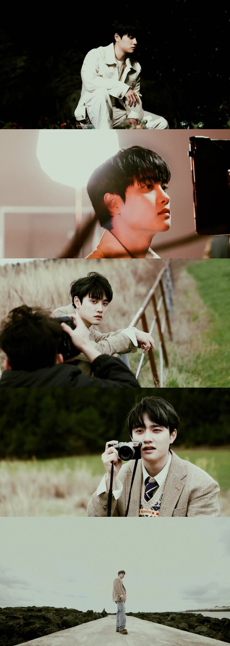 도경수. 미니 3집 비하인드 클립 공개…폭넓은 스펙트럼에 시선 집중