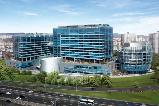 삼성E&A는 25일 연결기준 2024년 1분기 실적을 잠정 집계한 결과, 매출 2조3847억원, 영업이익 2094억원, 순이익 1641억원을 기록했다고 공시했다. 사진은 서울 강동구 삼성E&A 본사의 모습. (사진 = 삼성E&A 제공)