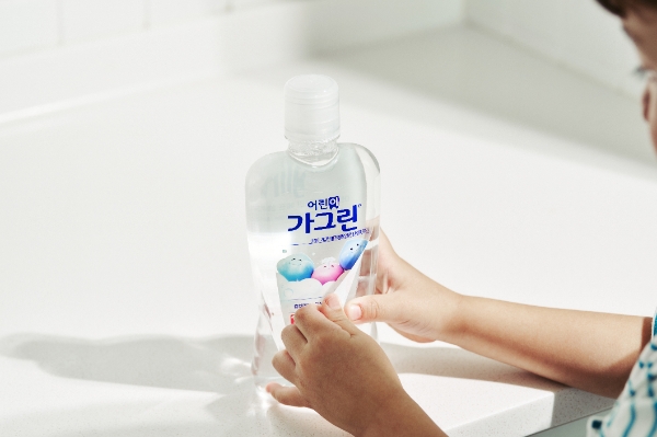 어린이 가그린 라벨분리