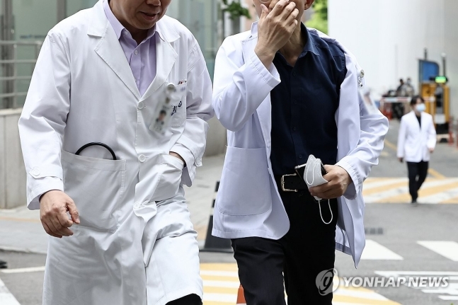 사진=서울의대 교수들