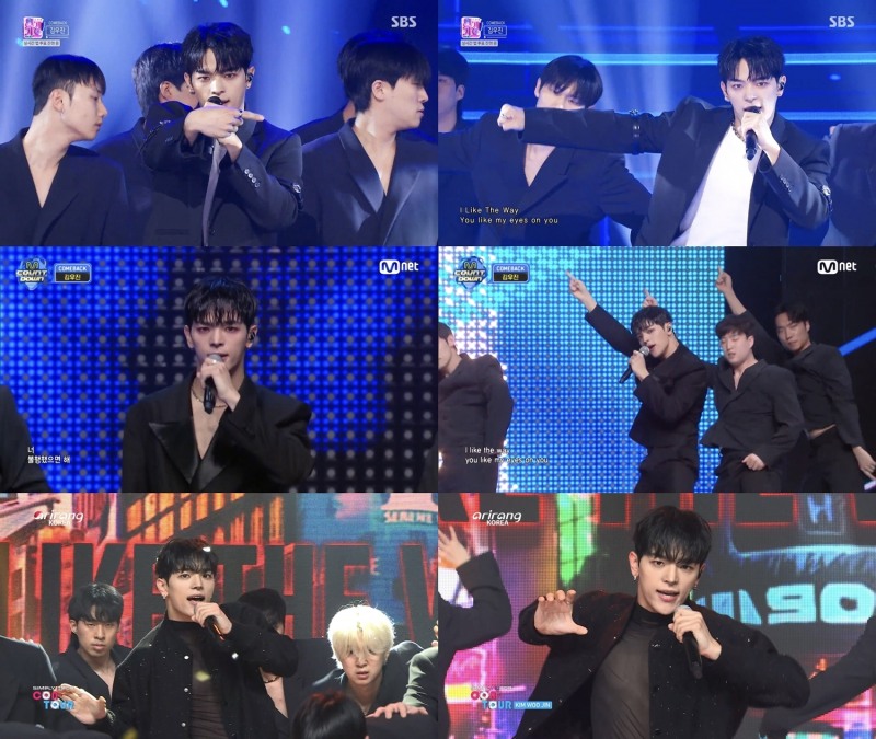 김우진, 신곡 'I Like The Way' 컴백 첫 주 음악방송 활동 성료…완성도 높은 퍼포먼스 선사