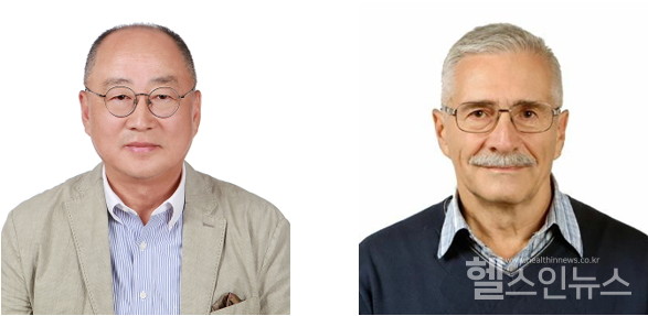 레이저옵텍주홍박사(왼쪽)와알렉산드르타라소프박사(오른쪽)