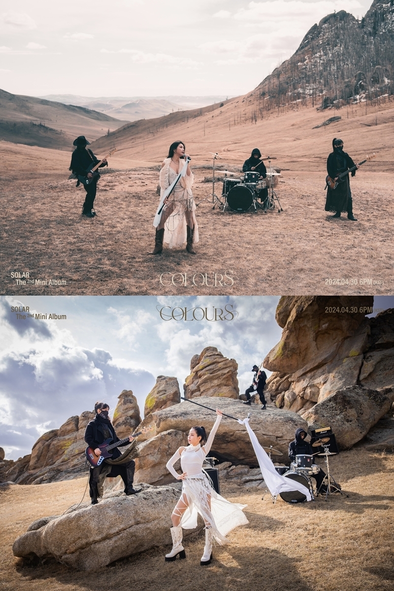 솔라, 미니 2집 'COLOURS' 30일 발매…기대 포인트 셋