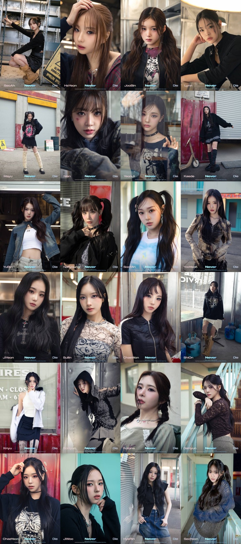 트리플에스 어셈블24, ‘시크美’ 품은 개인 컷 공개…'걸스 네버 다이' 두근두근