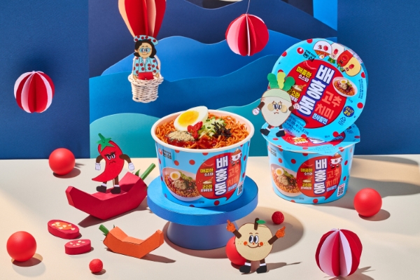 농심, 매콤 고소한 배홍동큰사발면 출시