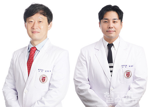 (왼쪽부터)고려대학교구로병원심장혈관흉부외과김현구교수,이준희교수