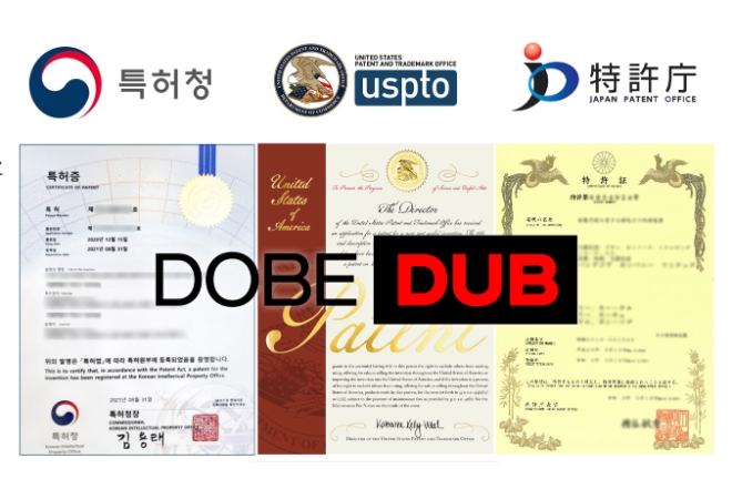 사진=두비덥의 한 미 일 BM 특허