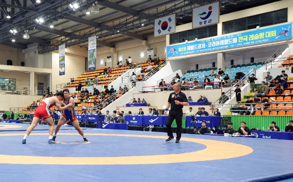 전국레슬링대회 / 사진=장흥군 제공
