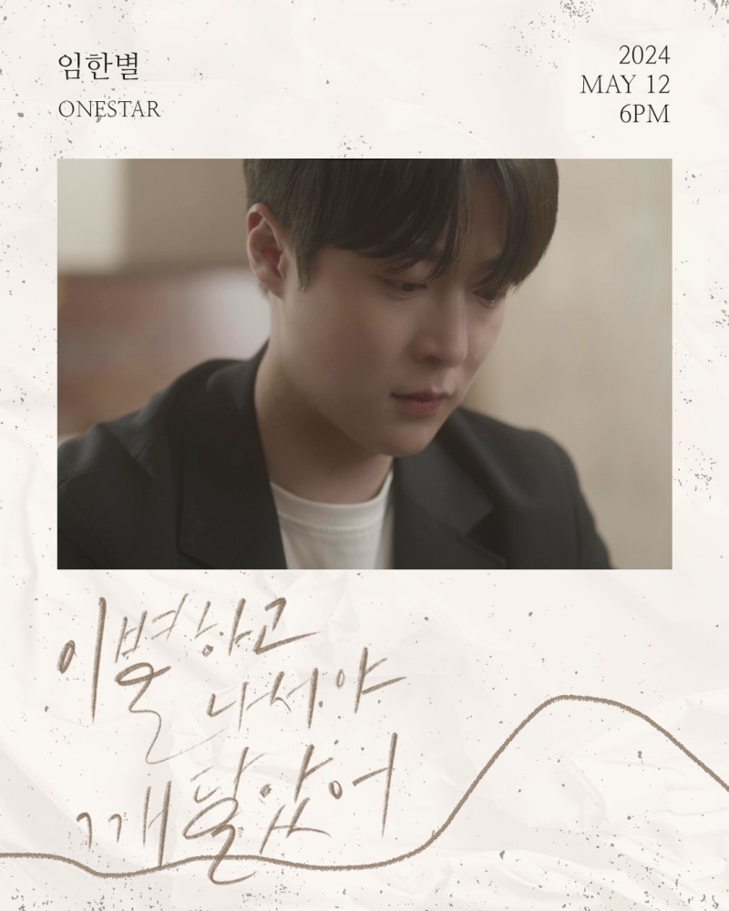 임한별, 신곡 '이별하고 나서야 깨달았어' 12일 발매…배인혁 뮤직비디오 지원사격