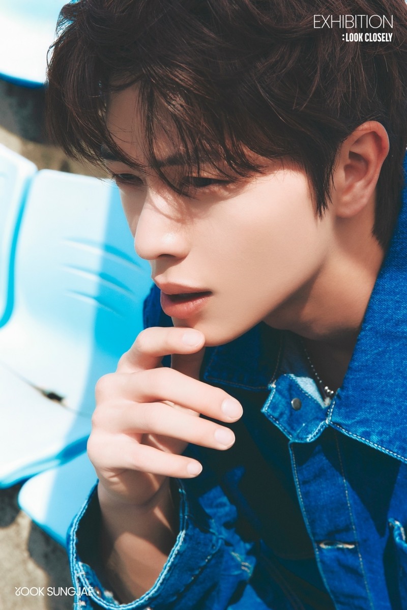 육성재, 솔로 앨범 콘셉트 포토 2탄 공개…'청-청 패션'까지 완벽 소화