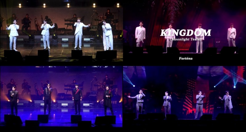 포르테나, 단독 콘서트 라이브캠 공개…압도적인 라이브 실력 눈길