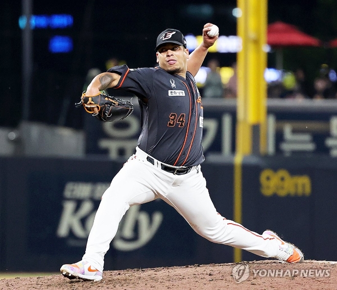 사진=한화 산체스 / 출처=연합뉴스