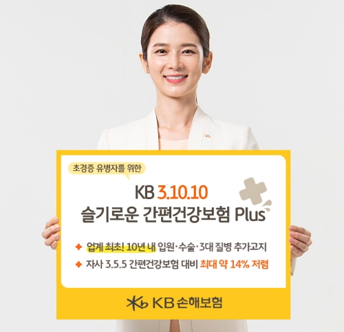 KB손해보험, '슬기로운 간편건강보험 Plus' 출시