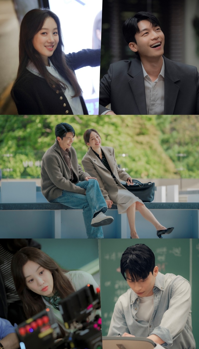 ‘졸업’ 정려원X위하준, ‘케미 폭발’ 비하인드 컷 공개