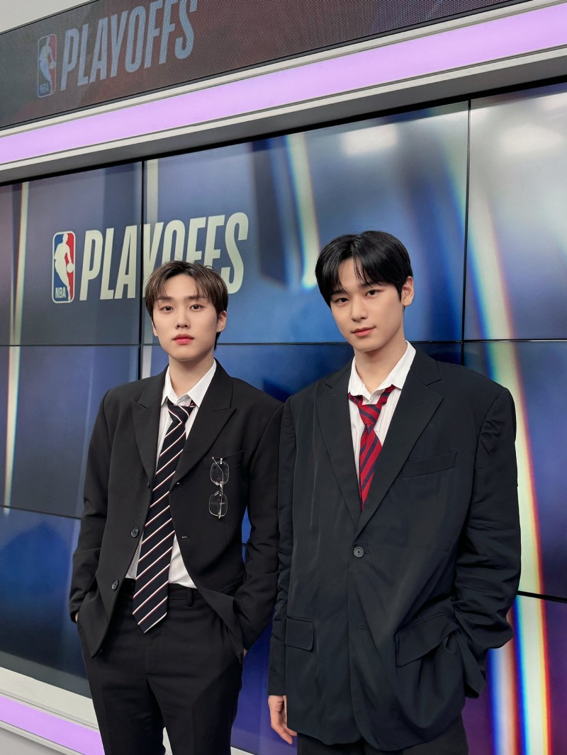 더보이즈 제이콥X주연, NBA 플레이오프 스페셜 게스트 출격…농구 덕후다운 맞춤 해설로 ‘호평’